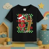 Christmas Funny Meme Six Seven 67 Toddler T-Shirt thumb 3