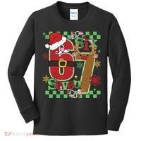 Christmas Funny Meme Six Seven 67 Kids Long Sleeve Shirt thumb 0