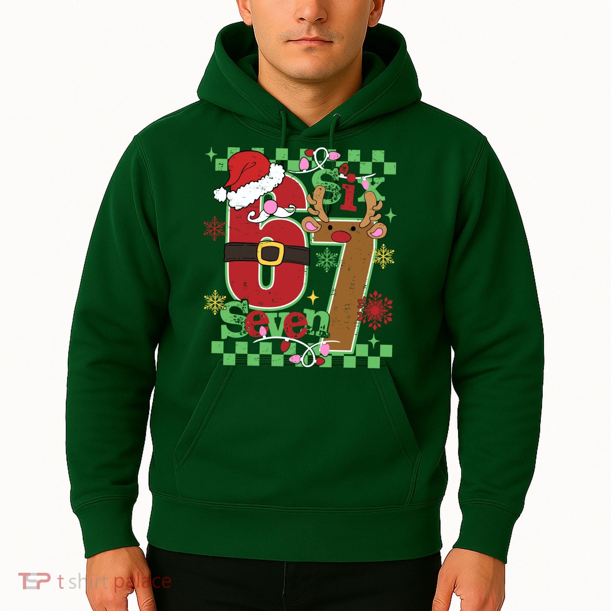 Christmas Funny Meme Six Seven 67 Hoodie