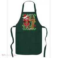 Christmas Funny Meme Six Seven 67 Apron thumb 0