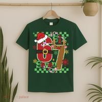 Christmas Funny Meme Six Seven 67 T-Shirt thumb 2