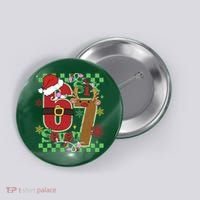 Christmas Funny Meme Six Seven 67 Button thumb 0