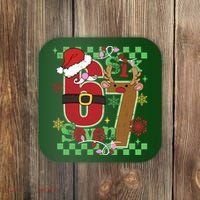 Christmas Funny Meme Six Seven 67 Coaster thumb 0
