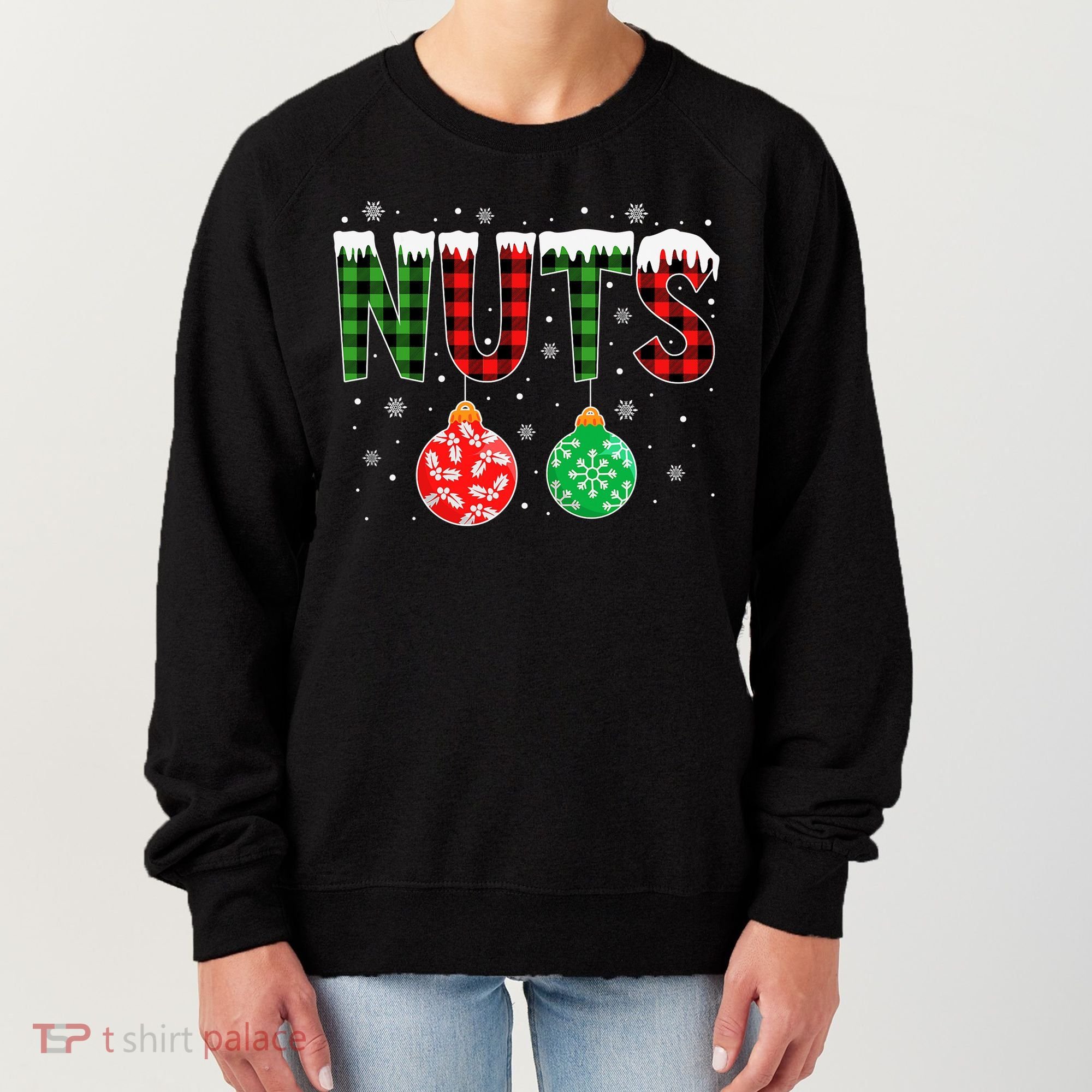 ChestNuts Funny Matching Chestnuts Christmas Couples Nuts Women's Sweatshirt