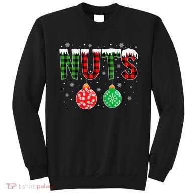ChestNuts Funny Matching Chestnuts Christmas Couples Nuts Sweatshirt