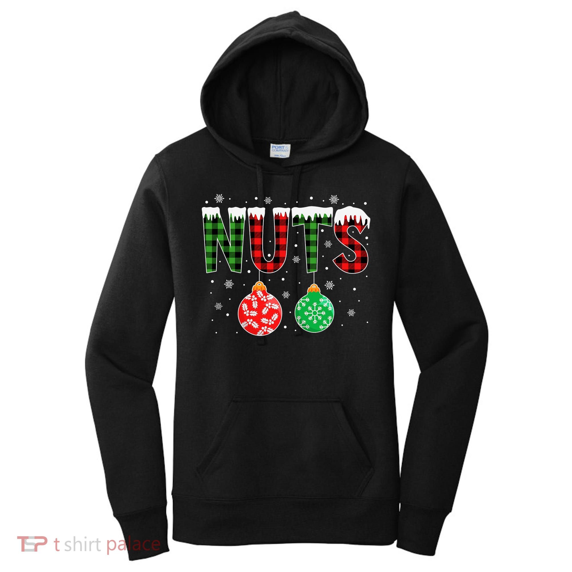 ChestNuts Funny Matching Chestnuts Christmas Couples Nuts Women's Hoodie