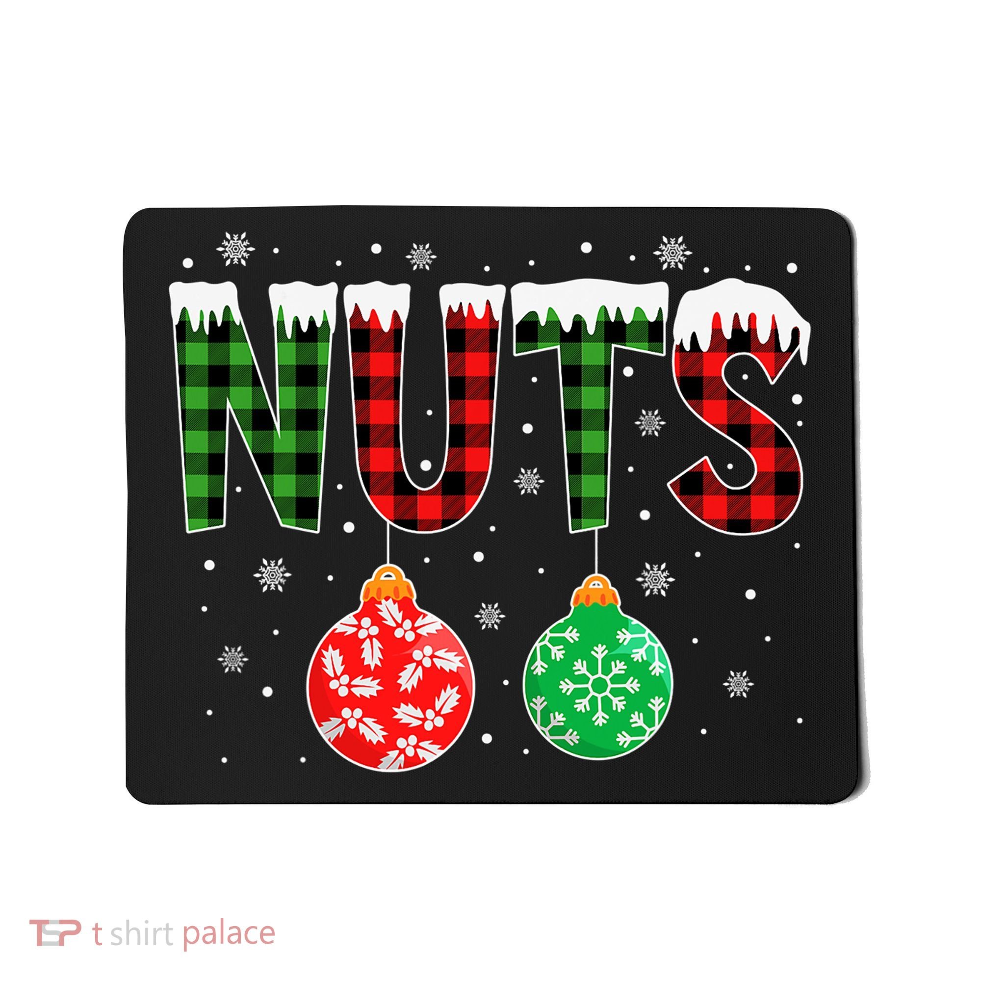 ChestNuts Funny Matching Chestnuts Christmas Couples Nuts Mousepad