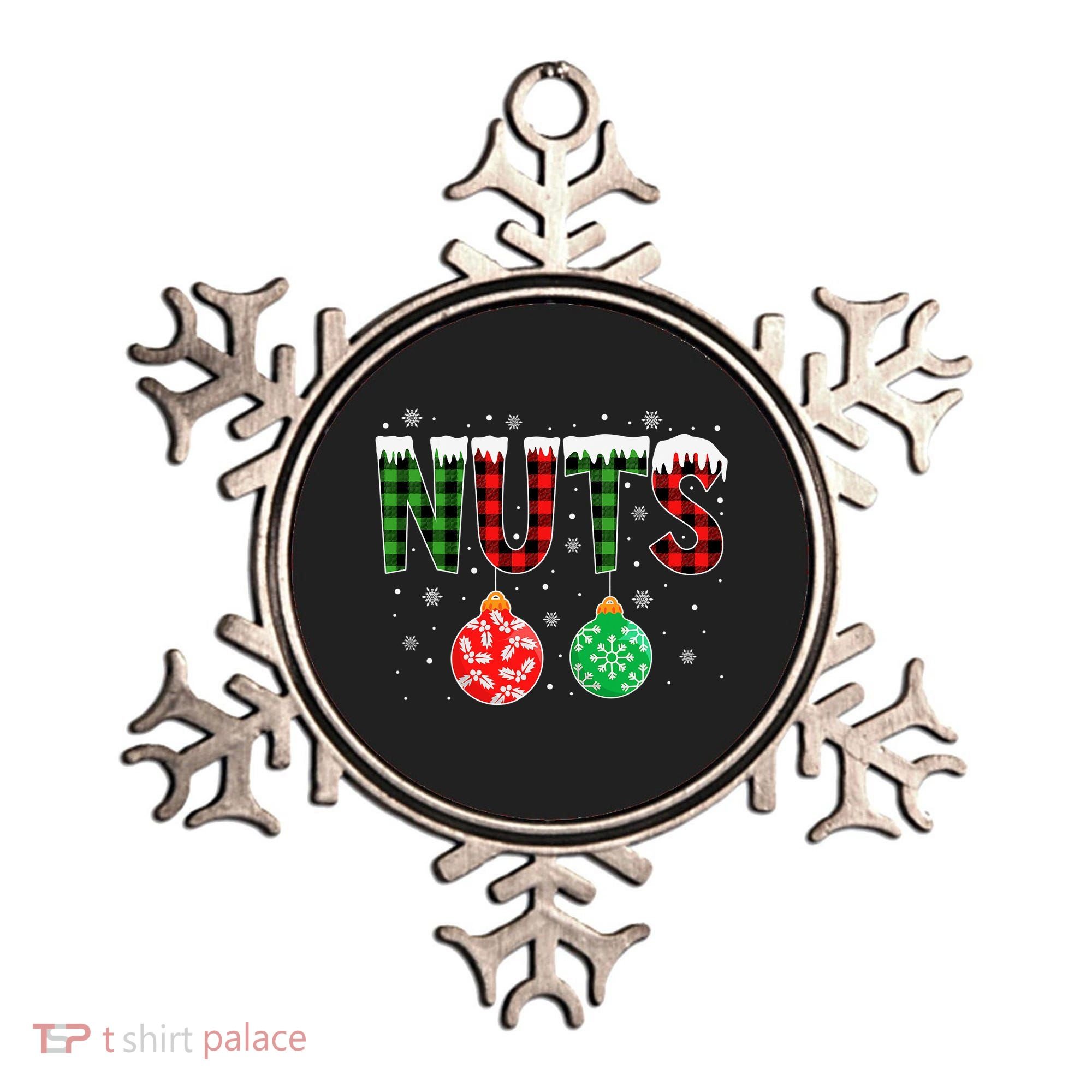 ChestNuts Funny Matching Chestnuts Christmas Couples Nuts Ornament