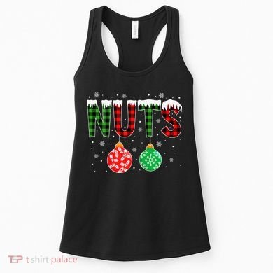 ChestNuts Funny Matching Chestnuts Christmas Couples Nuts Women's Tank Top