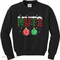 ChestNuts Funny Matching Chestnuts Christmas Couples Nuts Kids Sweatshirt thumb 0