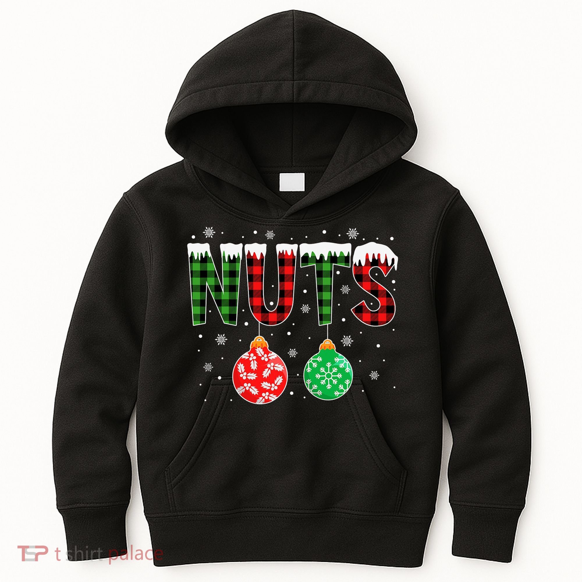 ChestNuts Funny Matching Chestnuts Christmas Couples Nuts Kids Hoodie