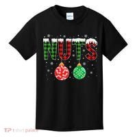 ChestNuts Funny Matching Chestnuts Christmas Couples Nuts Kids T-Shirt thumb 0