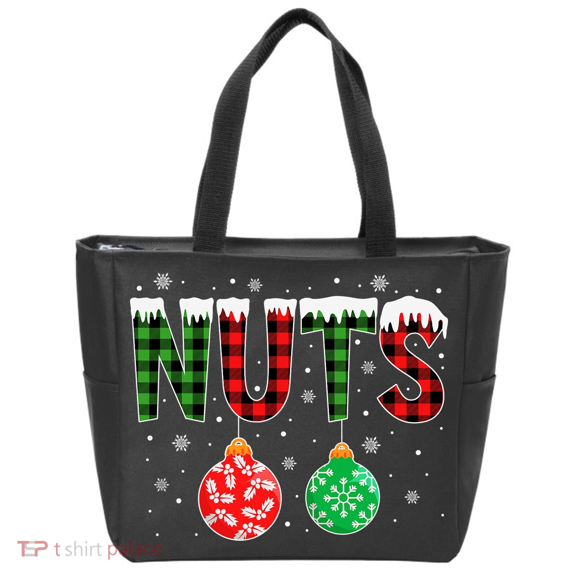 ChestNuts Funny Matching Chestnuts Christmas Couples Nuts Tote Bag