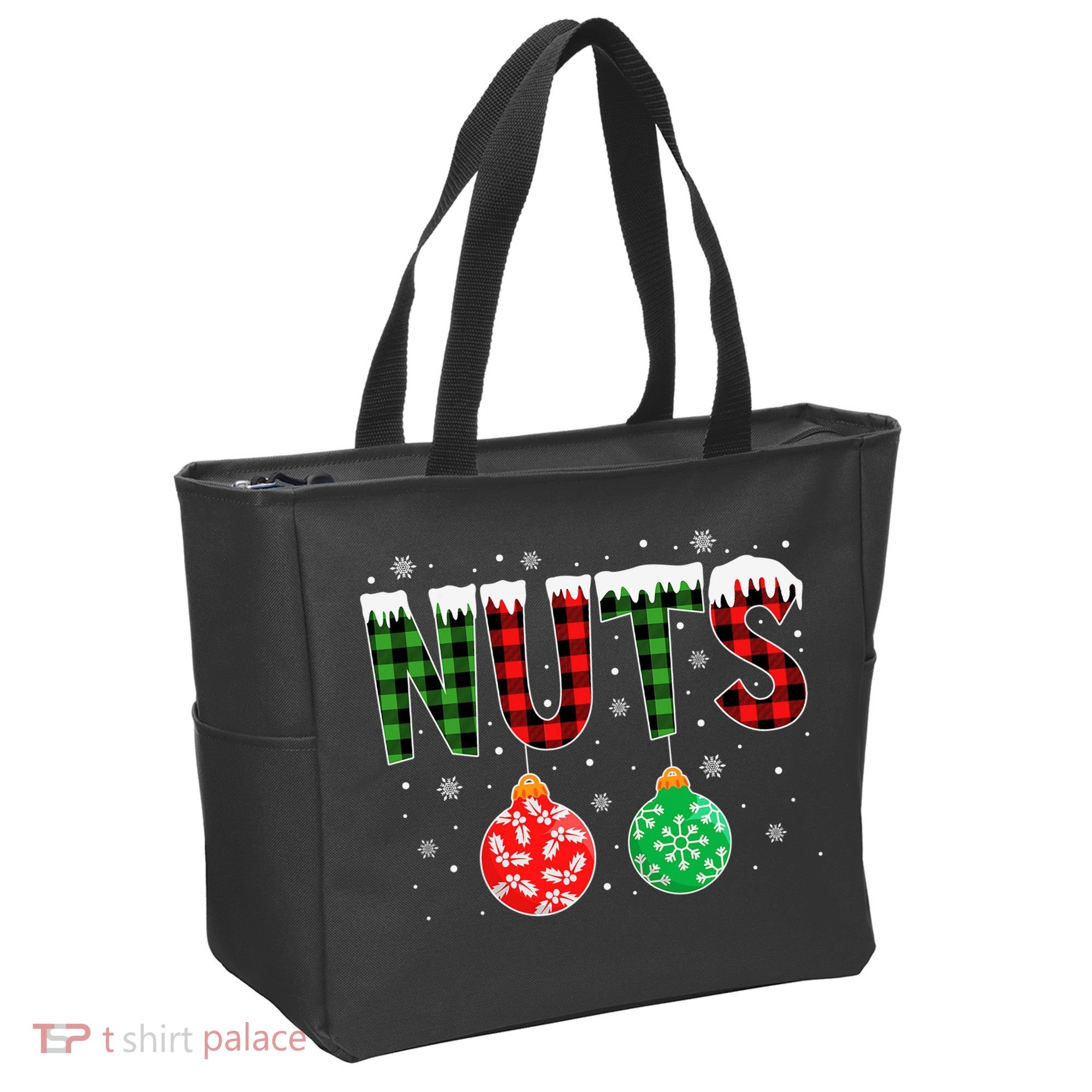 ChestNuts Funny Matching Chestnuts Christmas Couples Nuts Tote Bag