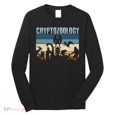 Cryptid Fantasy Monsters Mythical Creatures! Cryptozoology Long Sleeve Shirt