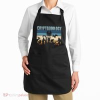 Cryptid Fantasy Monsters Mythical Creatures! Cryptozoology Apron thumb 2