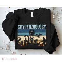Cryptid Fantasy Monsters Mythical Creatures! Cryptozoology Sweatshirt thumb 2