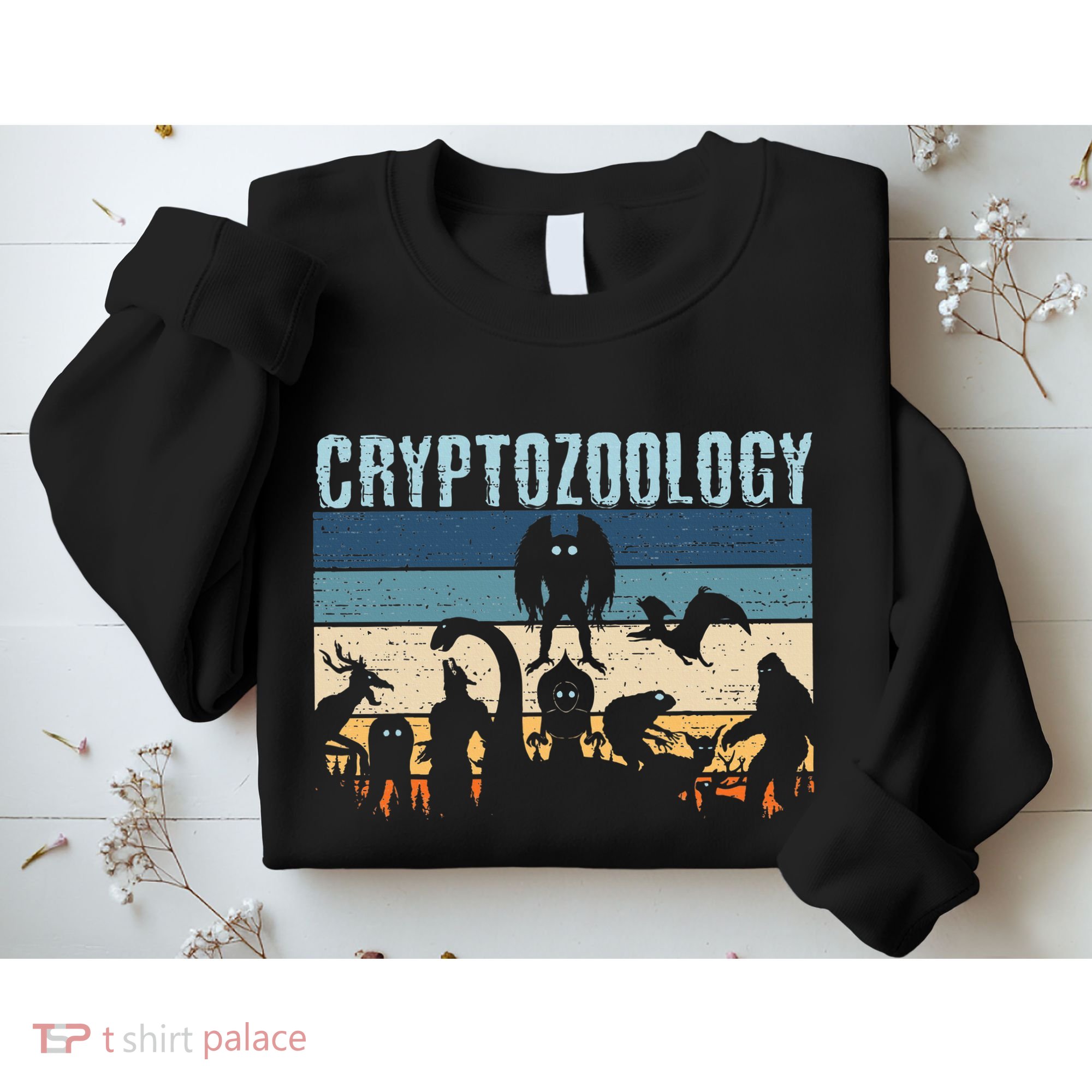 Cryptid Fantasy Monsters Mythical Creatures! Cryptozoology Sweatshirt