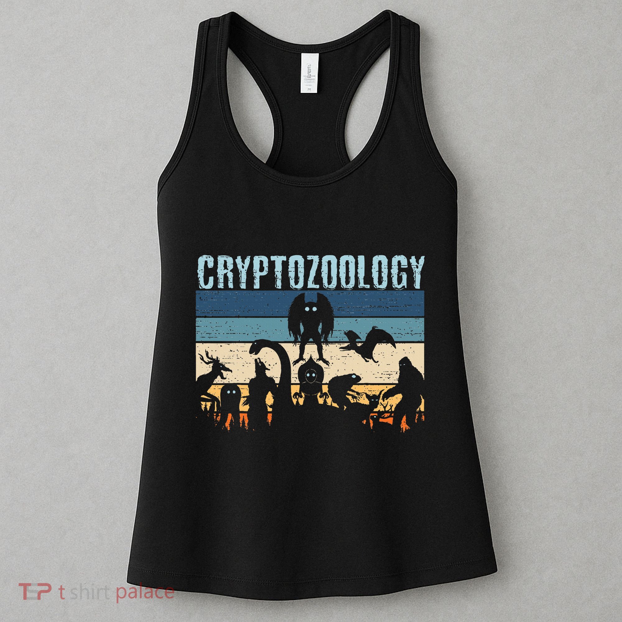 Cryptid Fantasy Monsters Mythical Creatures! Cryptozoology Women's Tank Top