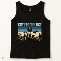 Cryptid Fantasy Monsters Mythical Creatures! Cryptozoology Tank Top thumb 2