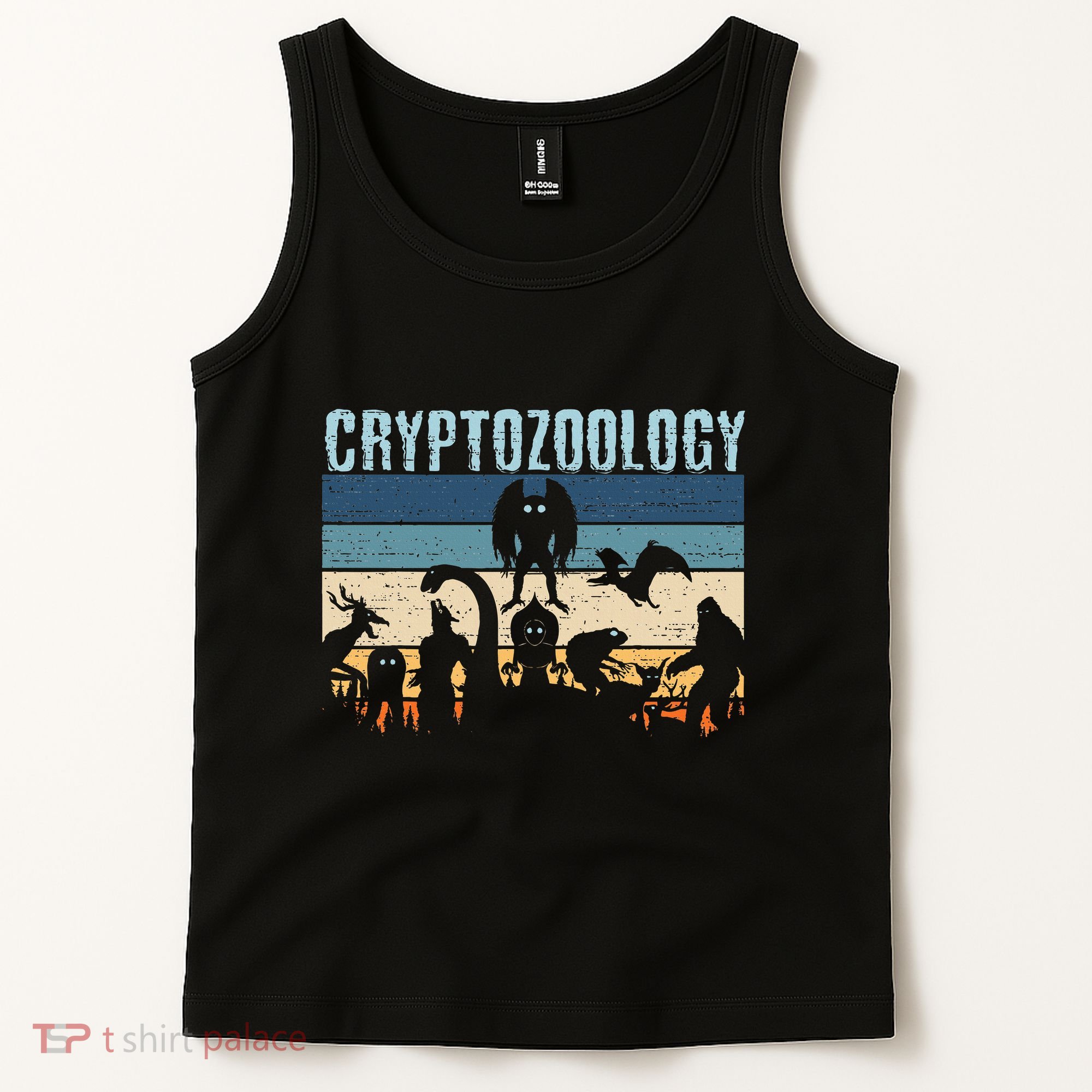 Cryptid Fantasy Monsters Mythical Creatures! Cryptozoology Tank Top