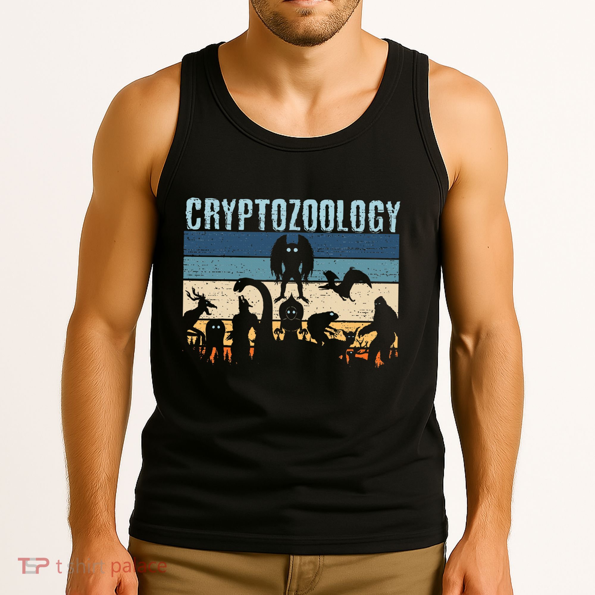 Cryptid Fantasy Monsters Mythical Creatures! Cryptozoology Tank Top
