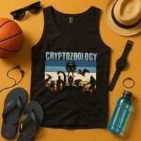Cryptid Fantasy Monsters Mythical Creatures! Cryptozoology Tank Top thumb 4