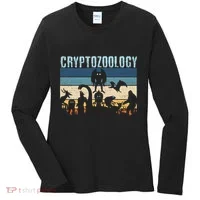 Cryptid Fantasy Monsters Mythical Creatures! Cryptozoology Women's Long Sleeve Shirt thumb 0
