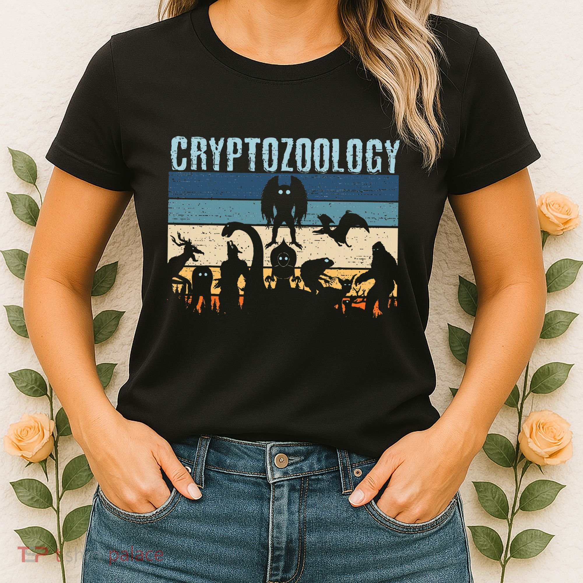 Cryptid Fantasy Monsters Mythical Creatures! Cryptozoology Women's T-Shirt