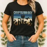 Cryptid Fantasy Monsters Mythical Creatures! Cryptozoology Women's T-Shirt thumb 2
