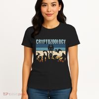 Cryptid Fantasy Monsters Mythical Creatures! Cryptozoology Women's T-Shirt thumb 4