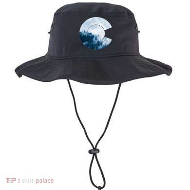 Colorado Flag Mountain Forest Rocky Mountain Colorado Gift Bucket Hat