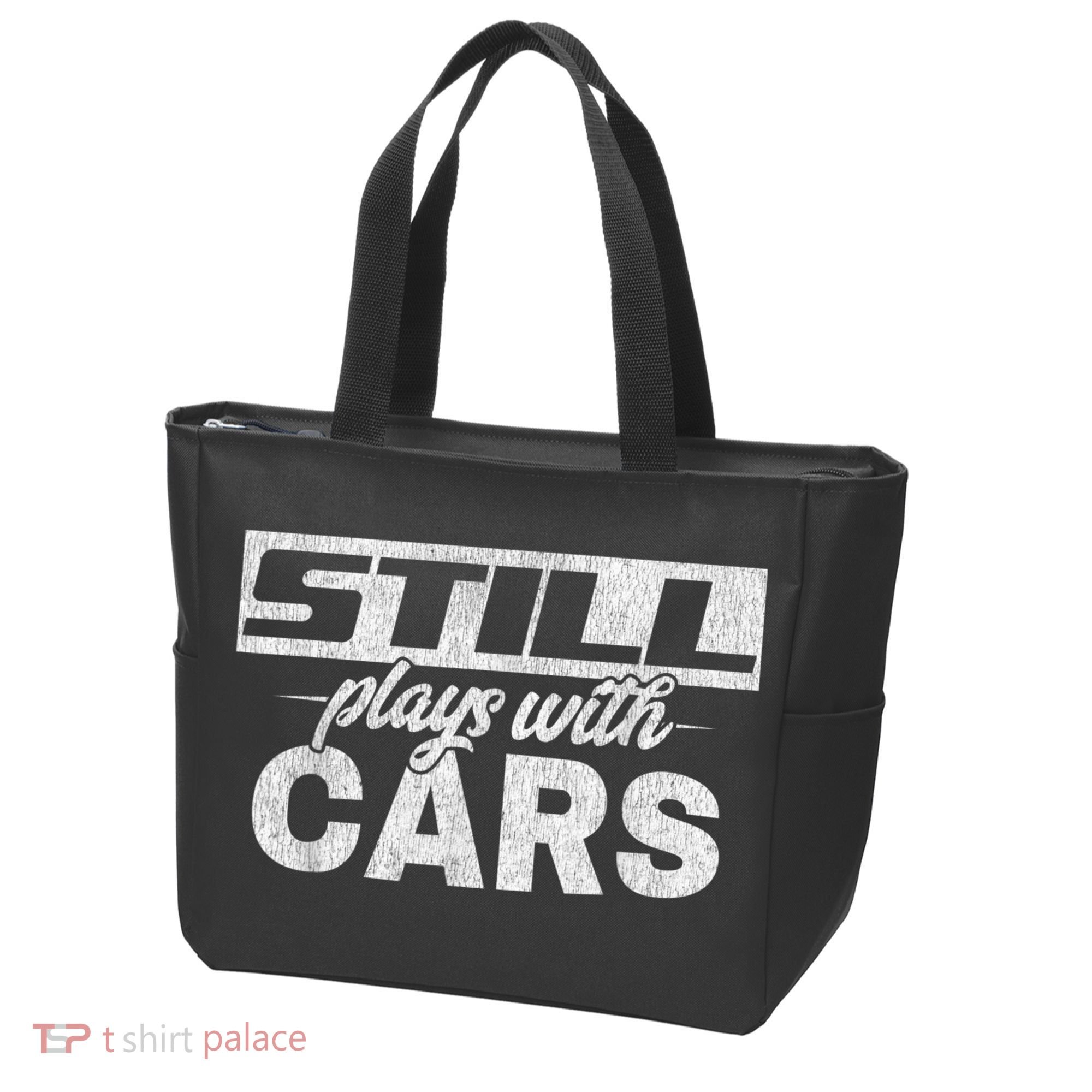 Car For Men Still Plays With Cars, Mechanic Tote Bag