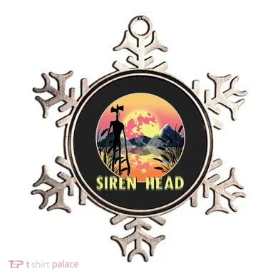 Cryptid Full Moon And Siren Head Ornament