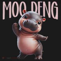 Cute Funny Moo Deng Baby Boo Deng Baby Hippo Zoo For Family Women's Tank Top thumb 5