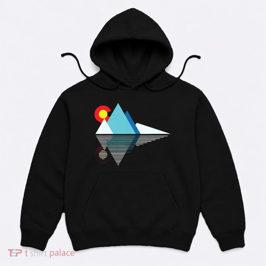 Colorado Flag Mountain Hoodie