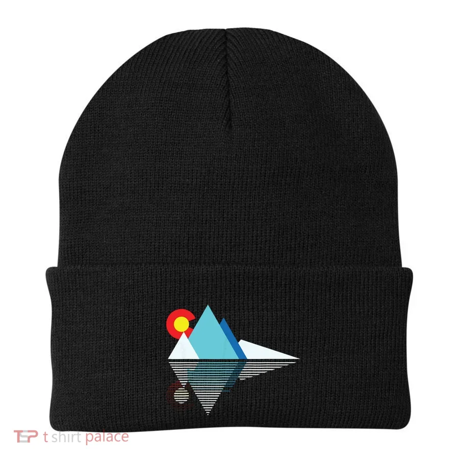Colorado Flag Mountain Beanie