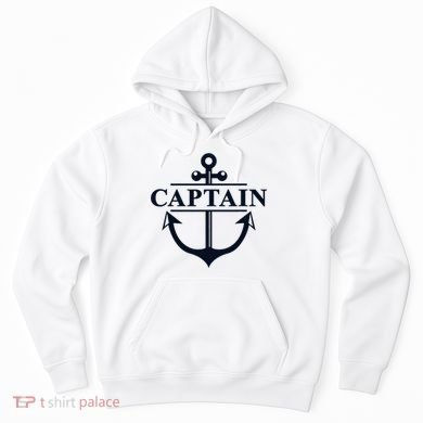 Captain & First Mate Matching Set Pontoon Boat Sailing Hoodie