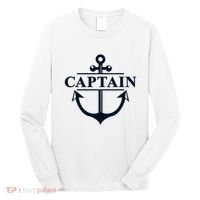Captain & First Mate Matching Set Pontoon Boat Sailing Long Sleeve Shirt thumb 0
