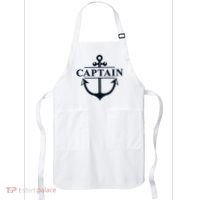 Captain & First Mate Matching Set Pontoon Boat Sailing Apron thumb 0