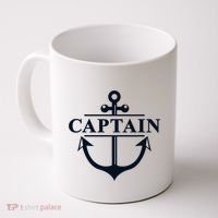 Captain & First Mate Matching Set Pontoon Boat Sailing Coffee Mug thumb 0