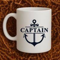 Captain & First Mate Matching Set Pontoon Boat Sailing Coffee Mug thumb 2