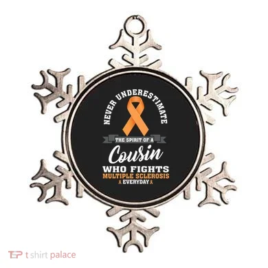 Cousin Fights Multiple Sclerosis Ms Warrior Gift Ornament