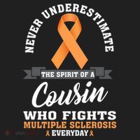 Cousin Fights Multiple Sclerosis Ms Warrior Gift Hat thumb 2