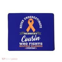 Cousin Fights Multiple Sclerosis Ms Warrior Gift Mousepad thumb 0