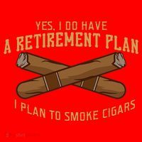 Cigar For Men Cigar Smoker Grandpa Dad Fathers Day Santa Hat thumb 1
