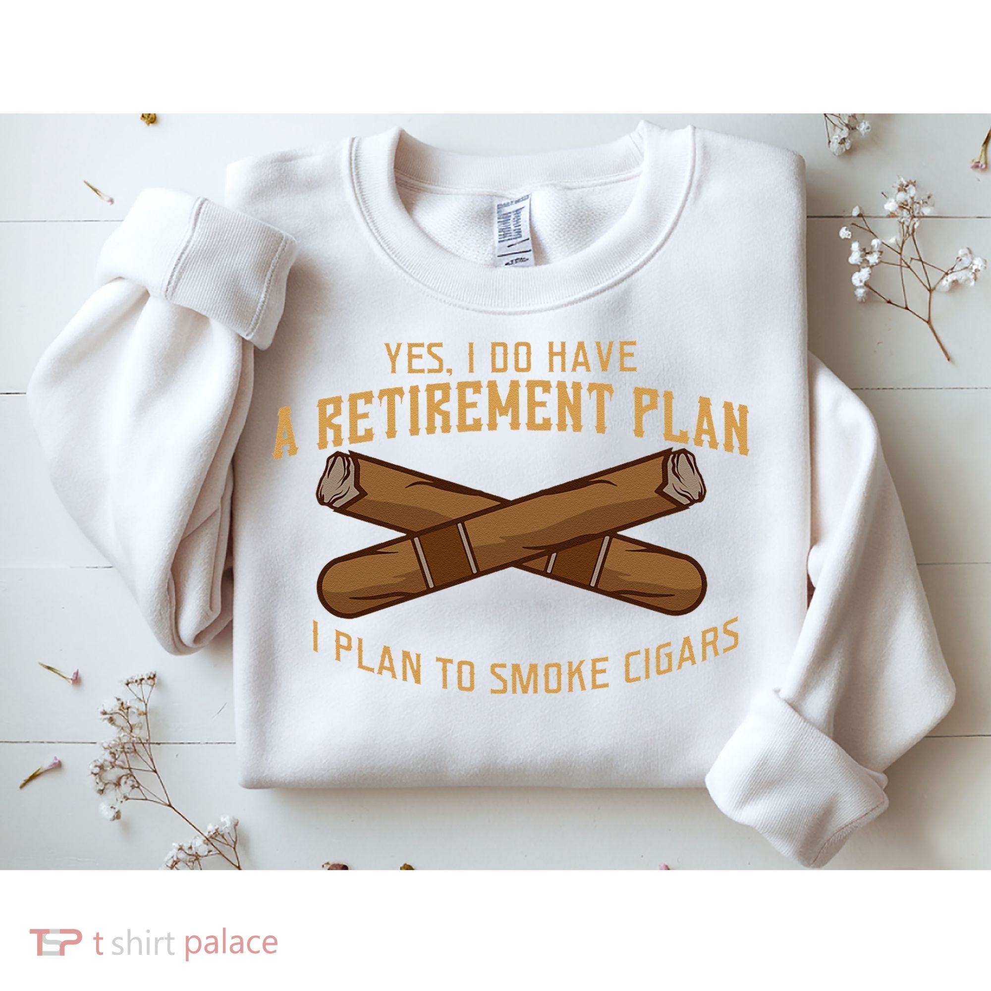 Cigar For Men Cigar Smoker Grandpa Dad Fathers Day Sweatshirt