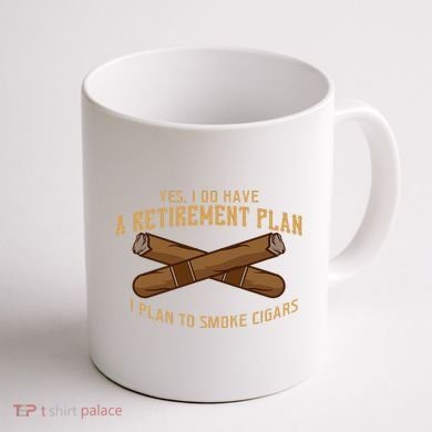 Cigar For Men Cigar Smoker Grandpa Dad Fathers Day Coffee Mug back