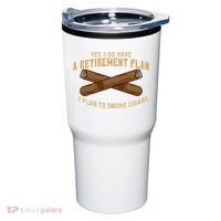 Cigar For Men Cigar Smoker Grandpa Dad Fathers Day Tumbler thumb 0