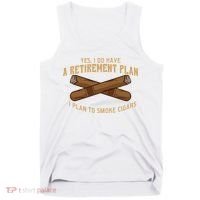 Cigar For Men Cigar Smoker Grandpa Dad Fathers Day Tank Top thumb 0
